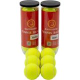 Marsilyan 6'lı Tenis Topu - Renkli - standart