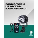 Marsilyan 7 Farklı Aydınlatma Modu ve Ses Sensörlü Disko Topu Lambası - 1 - Çok Renkli