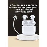 Marsilyan 7 Kordonlu Akıllı Saat Ve 3.Nesil Kulaklık Dokunmatik Ekran Sesli Görüşme Yapabilen - 1 - Renkli
