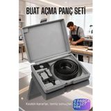 Marsilyan 8 Parça Profesyonel Panç Buat Açma Seti - Ahşap ve Alçıpan Delme Testere Seti (63-127 Mm) - Çok Renkli