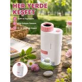 Marsilyan 80X-200X Taşınabilir Dijital Mikroskop LED Işıklı Çocuk Eğitim Mikroskobu - 1