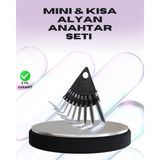 Marsilyan 9 Parça Alyan Anahtar Seti Farklı Metrik Ölçü Pratik Taşıma - MCT1013-9002 - Çok Renkli