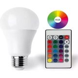 Marsilyan 9W E27 Rgb ve Beyaz Işık Kumandalı Ampul