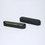 Marsilyan™- Aç - Kapa Oto Araç Park Telefon Numaratör Fosfo PL-8691 BX40 - Çok Renkli