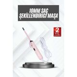 Marsilyan Afro Dalga Kıvırcık Ince Saç Maşası 10MM Saç Şekillendirici - Renkli