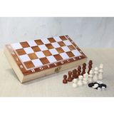 Marsilyan Ahşap Kutulu Satranç Model 2 - Renkli - standart