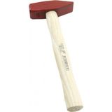 Marsilyan Ahşap Saplı Dövme Çelik Çekiç - 1000 Gram - 30 cm - Renkli - standart
