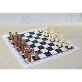 Marsilyan Ahşap Satranç Taşı 10 cm ALK4017 - standart
