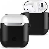 Marsilyan Airpods 2 (2.nesil) 3in1 Kılıf - Siyah-Beyaz - Renkli