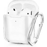 Marsilyan Airpods 2 (2.nesil) Hang Kılıf - Şeffaf - 1 - Renkli