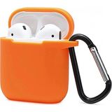 Marsilyan Airpods 2 (2.nesil) Sert Silikon Kılıf - Turuncu - 1 - Renkli