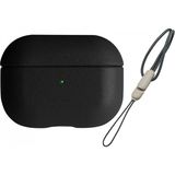 Marsilyan Airpods 3 (3.nesil) 405 Deri Kılıf - Siyah - 1 - Renkli