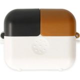 Marsilyan Airpods 3 (3.nesil) Basmalı Kılıf - Beyaz-Siyah-Kahverengi - 1 - Renkli