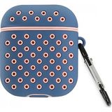 Marsilyan Airpods 3 (3.nesil) Spor Delikli Kılıf - Mavi-Pembe - 1 - Renkli