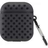 Marsilyan Airpods 3 (3.nesil) Spor Delikli Kılıf - Siyah-Siyah