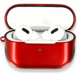Marsilyan Airpods Pro (1.nesil) 3in1 Kılıf - Kırmızı - Renkli