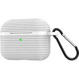 Marsilyan Airpods Pro 3 (3.nesil) Raven Silikon Kılıf - Beyaz - 1 - Renkli