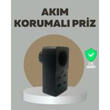 Marsilyan Akıllı Akım Dengelemeli Priz 2500W 4 USB Type C Çıkışlı