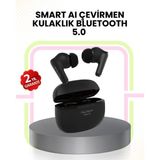 Marsilyan Akıllı Çeviri Destekli Bluetooth Kulaklık Profesyonel Ses Deneyimi - -- - 1