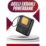 Marsilyan Akıllı Powerbank 10.000 Mah 4 Çıkışlı Taşınabilir Dijital Göstergeli - Çok Renkli