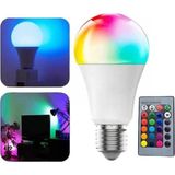 Marsilyan Akıllı Rgb LED Ampul LED Uzaktan Kumandalı Renk Değiştiren Ampul - Renkli - standart