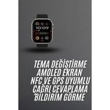 Marsilyan Akıllı Saat 2.02 Inch Nabız Ölçer Arama Konuşma Müzik Dinleme - Renkli - standart