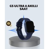 Marsilyan Akıllı Saat 360 Mah Çoklu Spor Modlu Lacivert Siyah Kordon - 01P-Pembe