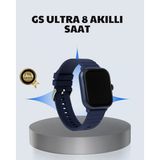 Marsilyan Akıllı Saat 360 Mah Çoklu Spor Modlu Lacivert Siyah Kordon - Çok Renkli