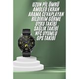 Marsilyan Akıllı Saat 5.0 Bluetooth Bağlantılı Sağlık ve Uyku Takibi Sosyal Medya Giri? - MCT3979-7005 - 1 - Renkli