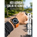 Marsilyan Akıllı Saat Amoled Ekran Bluetooth Bağlantılı Özel Tasarım Unısex - Çok Renkli