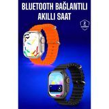 Marsilyan Akıllı Saat Arama Cevaplayan Bildirim Görme Yeni Nesil Bluetooth Bağlantılı - 01P-Pembe