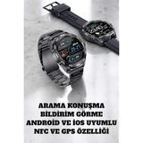 Marsilyan Akıllı Saat Arama Cevaplayan Titreşim Özelliğiyle Bildirim Görebilen - 01P-Pembe