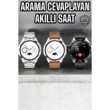 Marsilyan Akıllı Saat Bildirim Görme Sesli Görüşme Çoklu Kordon Gps Takibi - 35 - 48 mm - 1 - 01P-Pembe