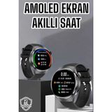Marsilyan Akıllı Saat Bluetooth Bağlantılı Amoled Ekran Uyku ve Sağlık Takibi - Çok Renkli