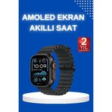 Marsilyan Akıllı Saat Bluetooth Bağlantılı Nfc ve Gps Uyumlu Nabız Ölçer Sesli Görüşme - 01P-Pembe