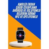 Marsilyan Akıllı Saat Çok Fonksiyonlu Unısex Sosyal Medya Girişli Bluetooth Bağlantılı - MCT7404-9328 - 1 - Renkli