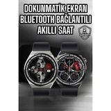Marsilyan Akıllı Saat Dokunmatik Ekran Sesli Görüşme ve Bildirim Görme Sağlık Takibi - 35 - 48 mm - 1 - Renkli