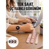 Marsilyan Akıllı Saat – Dokunmatik Ekran, Spor Modu ve Kalp Atış Sensörü Yeni Nesil - Çok Renkli