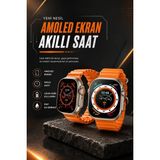 Marsilyan Akıllı Saat Gps Özelliği Bildirim Görme Adımsayar Sesli Görüşme Yapabilen - MCT7674-7037 - Çok Renkli