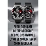 Marsilyan Akıllı Saat Gps ve Nfc Özelliği Sesli Görüşme Dokunmstik Ekran - 1 - Renkli