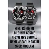 Marsilyan Akıllı Saat Gps ve Nfc Özelliği Sesli Görüşme Dokunmstik Ekran - Renkli - standart
