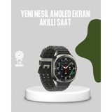 Marsilyan Akıllı Saat Kablosuz Şarj Arama Cevaplama Ve Geniş Ekran Desteği - Çok Renkli