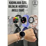 Marsilyan Akıllı Saat Kadınlara Özel Arama Cevaplayan Bluetooth Bağlantılı - MCT6288-7872 - Çok Renkli