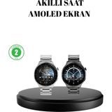 Marsilyan Akıllı Saat Nfc – Bluetooth Arama ve Kablosuz Şarj Özellikli - 35 - 48 mm - 1 - Renkli