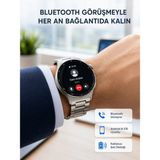 Marsilyan Akıllı Saat Nfc – Bluetooth Arama ve Kablosuz Şarj Özellikli - Çok Renkli
