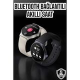 Marsilyan Akıllı Saat Sesli Görüşme Bluetooth Bağlantılı 3 Kordonlu - 1 - Renkli