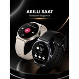 Marsilyan Akıllı Saat Sesli Görüşme Bluetooth Bağlantılı 3 Kordonlu - Çok Renkli