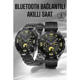 Marsilyan Akıllı Saat Sesli Görüşme, Nfc Uyumlu, Bildirim Görme ve Uyku ve Sağlık Takibi - 35 - 48 mm - 1 - 01P-Pembe