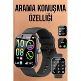 Marsilyan Akıllı Saat Tema Değiştirme Bluetooth Bağlantılı Arama Cevaplayan - 01P-Pembe