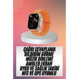 Marsilyan Akıllı Saat Ultra Android & Ios Uyumlu Arama Bildirim Özellikli - 1 - Renkli